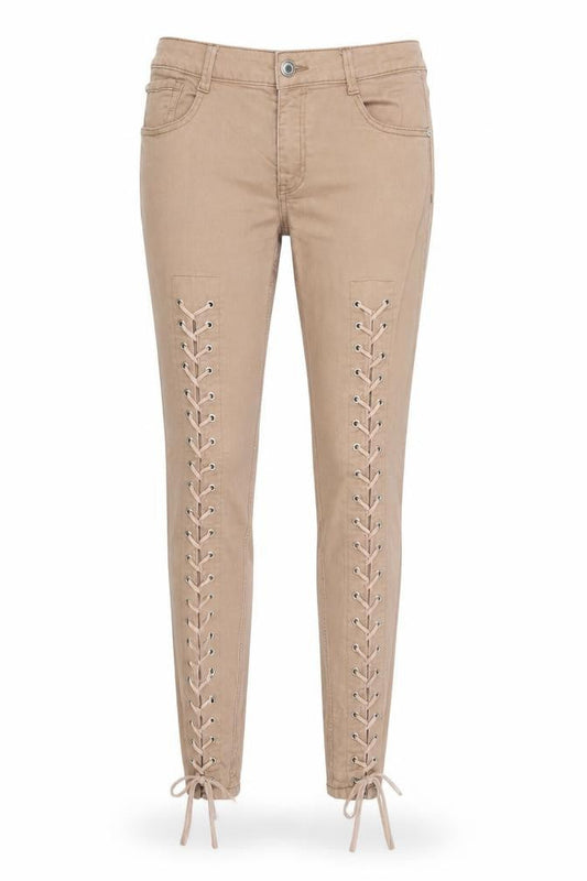 Missguided Womens Brown  Cotton Skinny Jeans Size 12 L27.5 in Regular