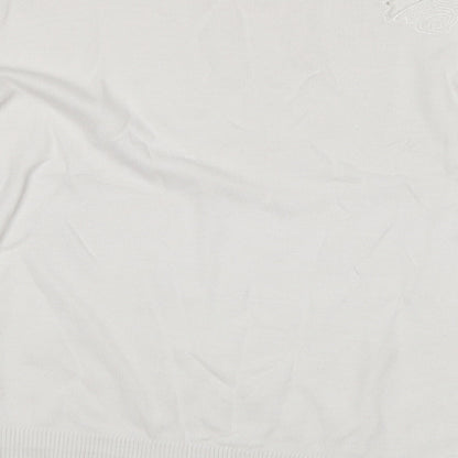 Womens UK Size M Oasis White Pullover Jumper