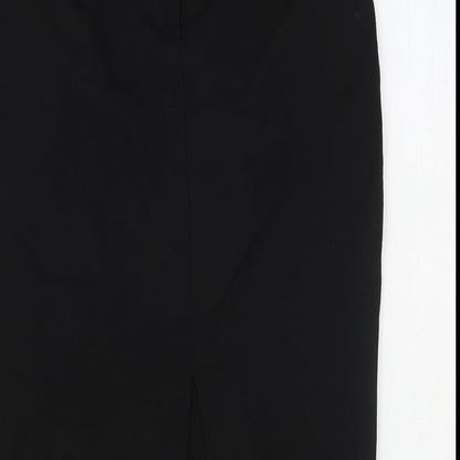 NEXT Womens Black  Viscose Straight & Pencil Skirt Size 8