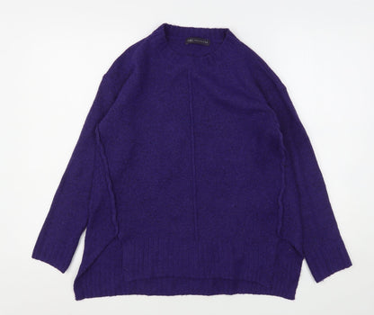 Womens UK Size S Marks and Spencer Purple Pullover Jumper