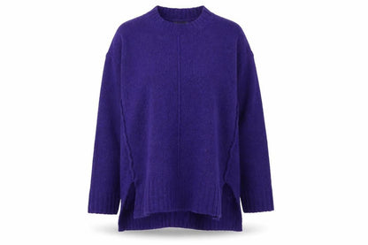Womens UK Size S Marks and Spencer Purple Pullover Jumper