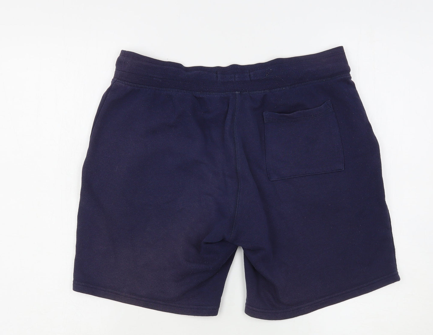 F&F Boys Blue  Cotton Sweat Shorts Size S L9 in Regular