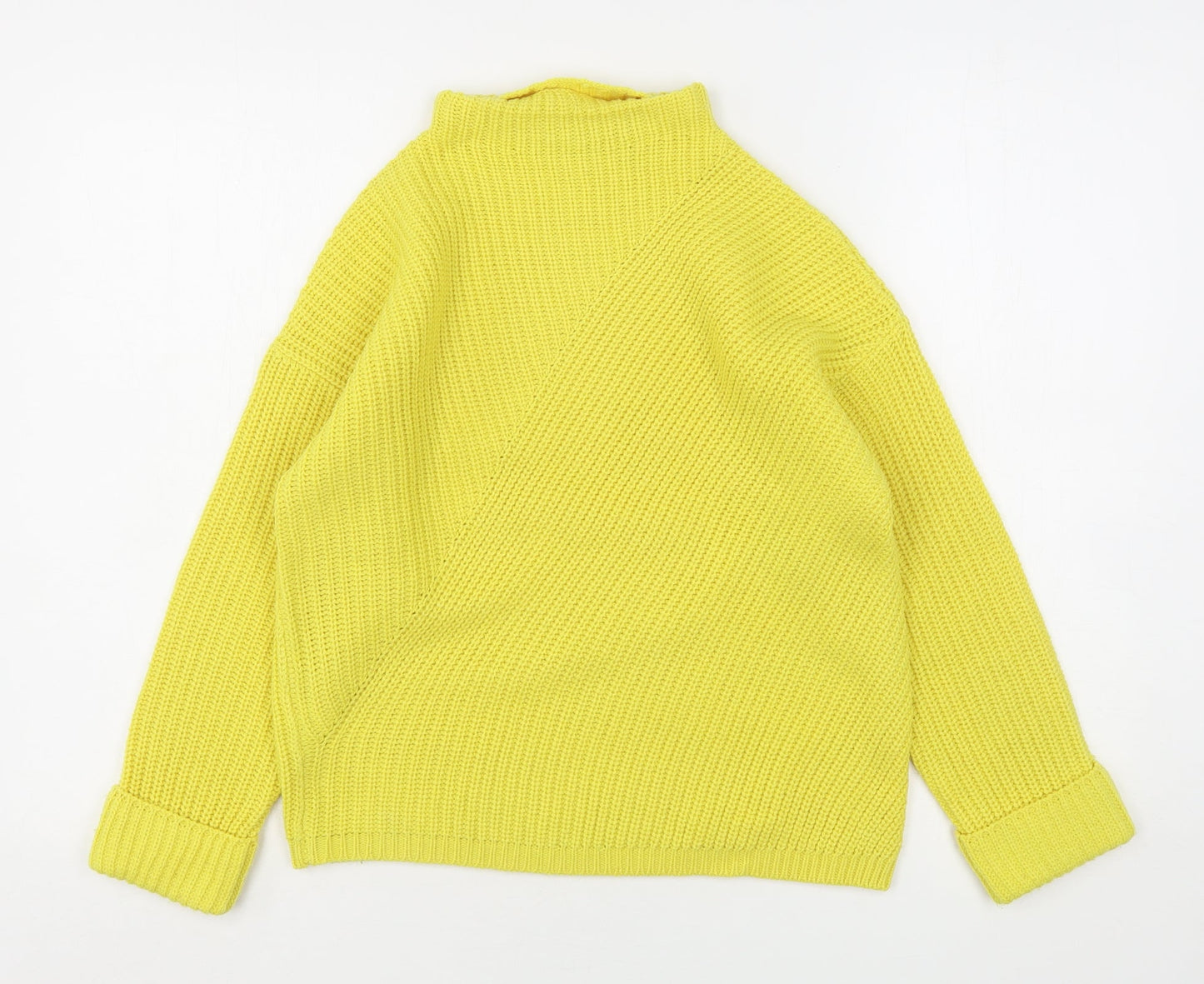 Womens UK Size 6 Dorothy Perkins Yellow Pullover Jumper