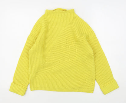 Womens UK Size 6 Dorothy Perkins Yellow Pullover Jumper