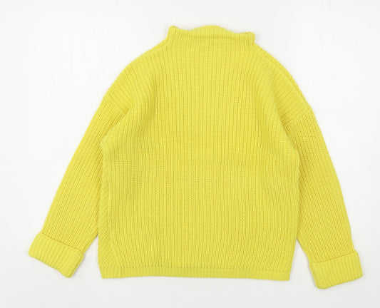 Womens UK Size 6 Dorothy Perkins Yellow Pullover Jumper