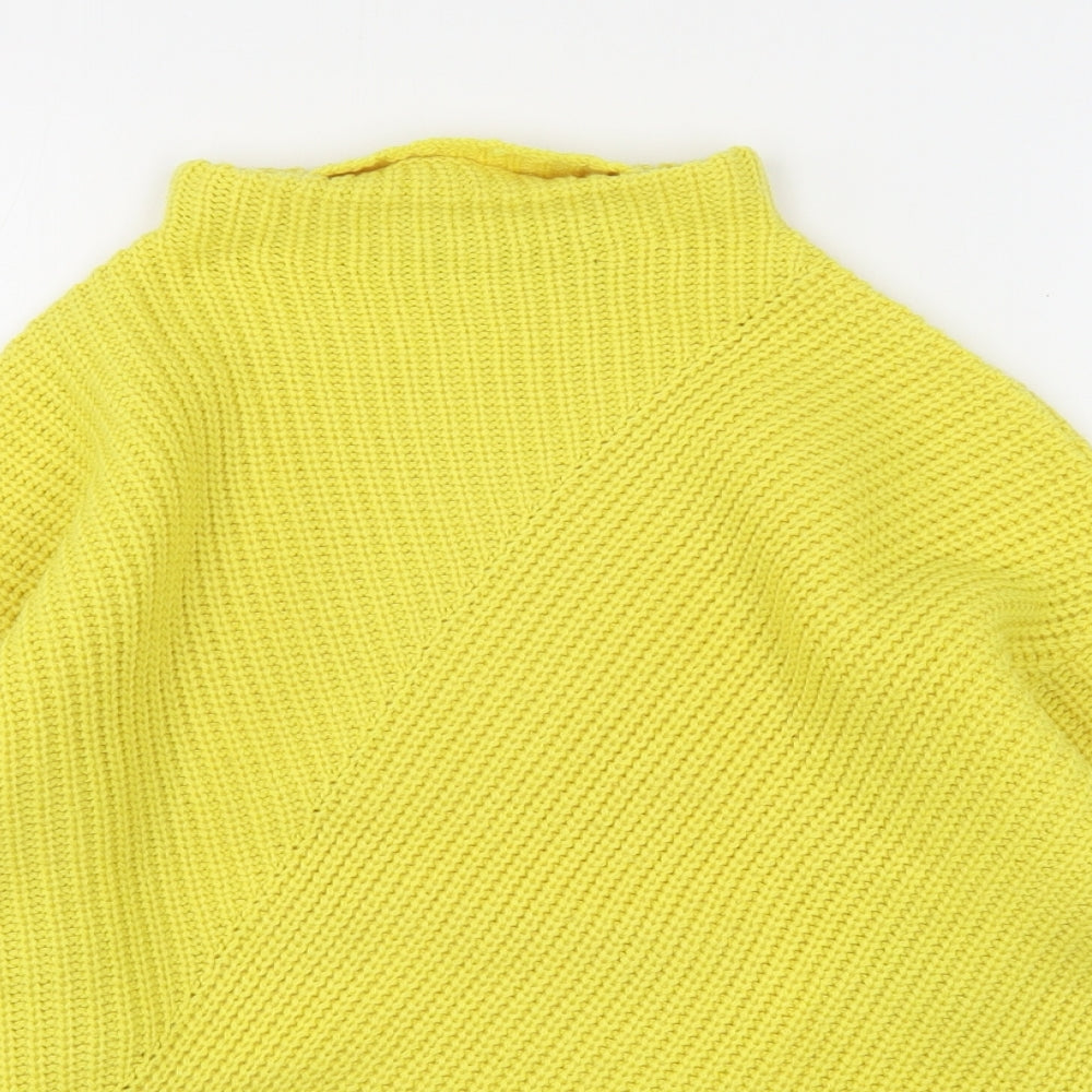 Womens UK Size 6 Dorothy Perkins Yellow Pullover Jumper