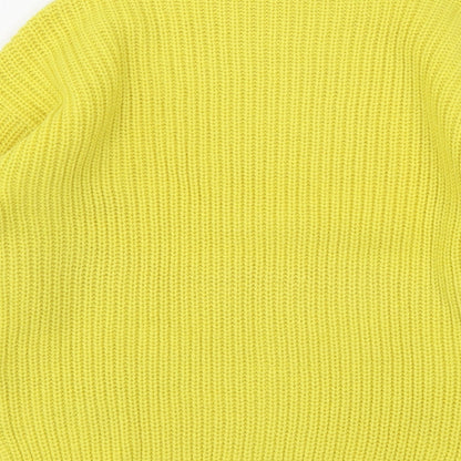 Womens UK Size 6 Dorothy Perkins Yellow Pullover Jumper