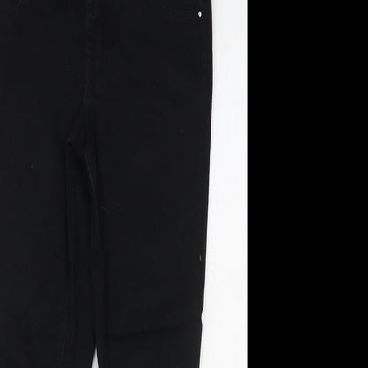New Look Womens Black  Cotton Skinny Jeans Size 10 L26 in Regular