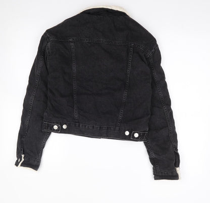Womens UK Size 6 Topshop Black Jacket