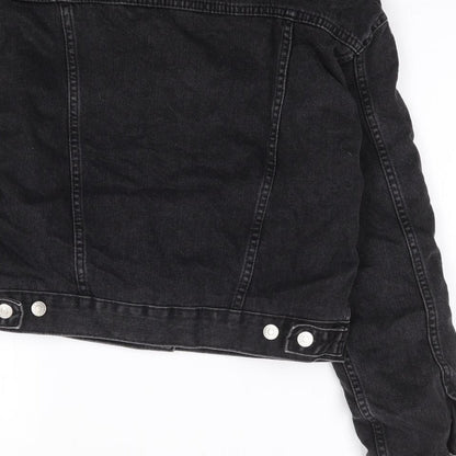 Womens UK Size 6 Topshop Black Jacket
