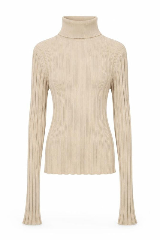 Womens UK Size 4 ASOS Beige Pullover Jumper