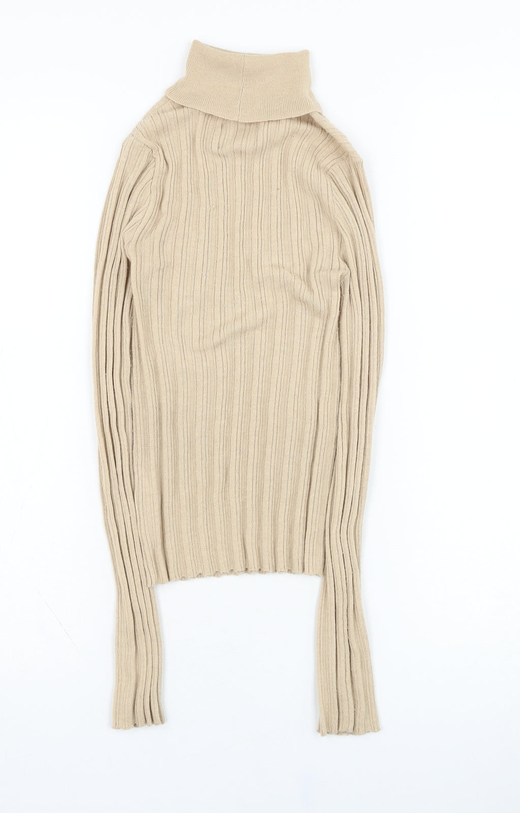 Womens UK Size 4 ASOS Beige Pullover Jumper