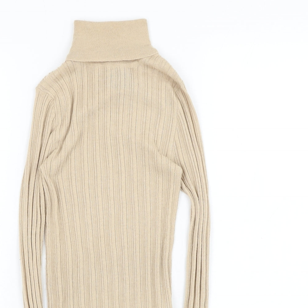 Womens UK Size 4 ASOS Beige Pullover Jumper