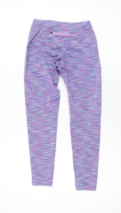 More Mile Girls Purple  Polyester Jogger Trousers Size XS  Regular Pullover - Leggings