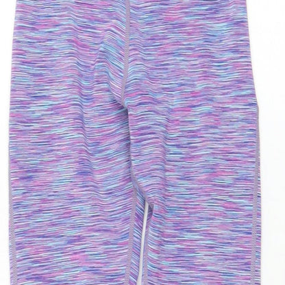 More Mile Girls Purple  Polyester Jogger Trousers Size XS  Regular Pullover - Leggings