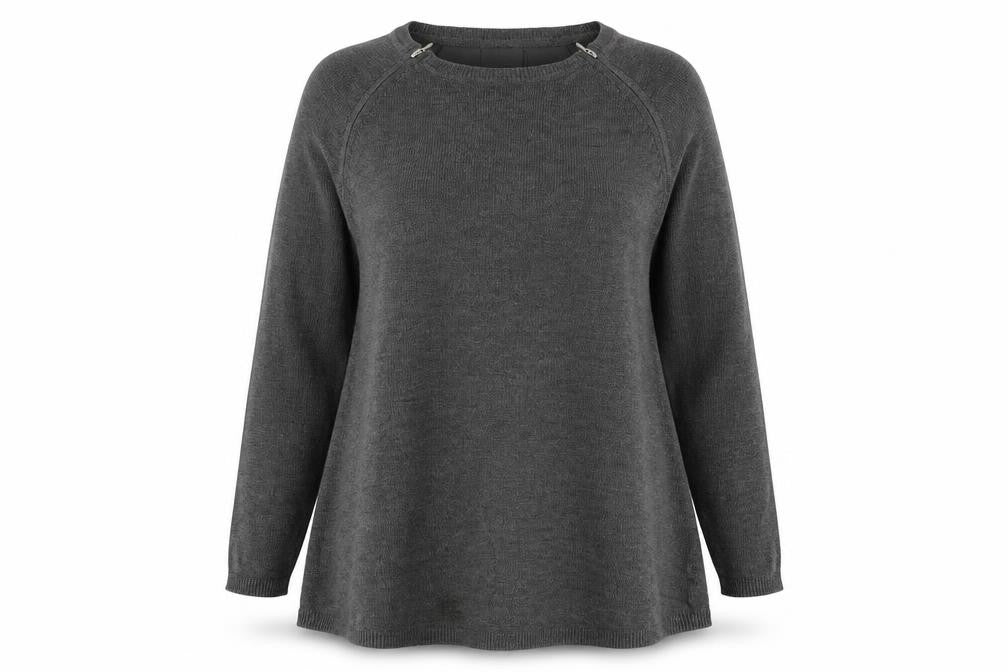 Womens UK Size 12 Marks and Spencer Grey Pullover Jumper