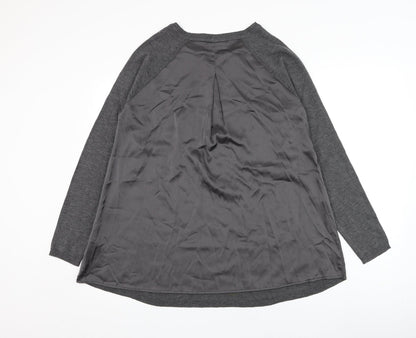 Womens UK Size 12 Marks and Spencer Grey Pullover Jumper