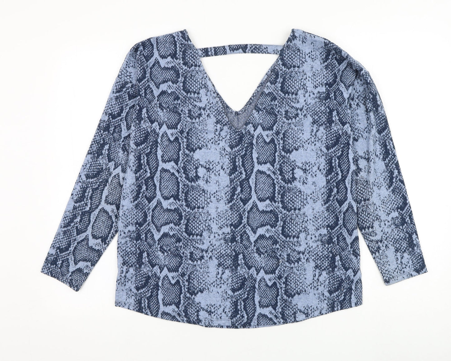 Womens UK Size 12 NEXT Blue Pullover Jumper