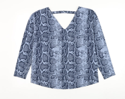 Womens UK Size 12 NEXT Blue Pullover Jumper