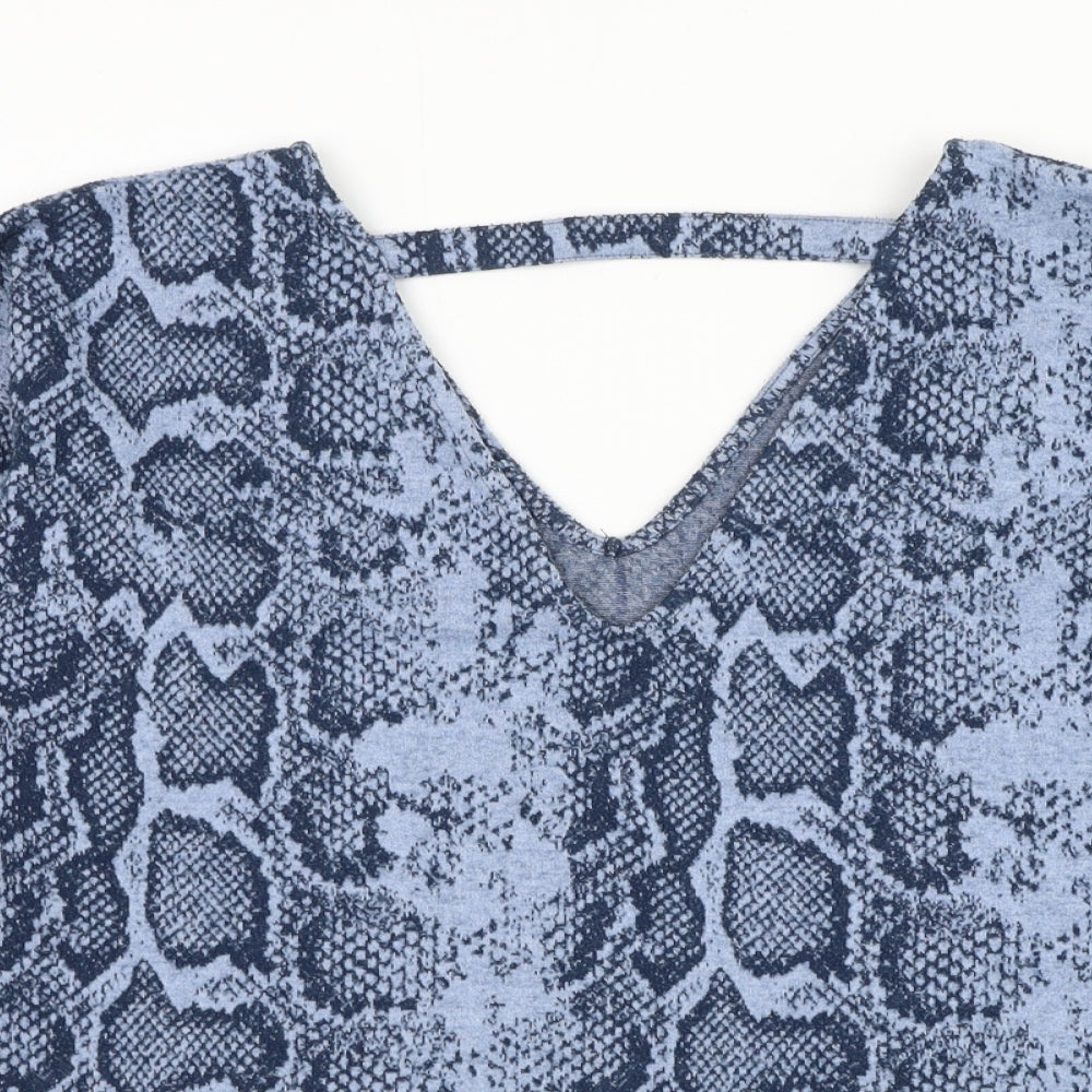 Womens UK Size 12 NEXT Blue Pullover Jumper