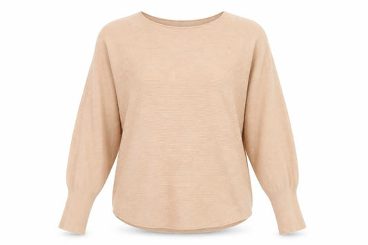 Womens UK Size 12 Apricot Orange Pullover Jumper