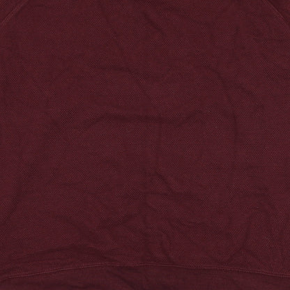 Mens UK Size L Matalan Red Pullover Sweatshirt