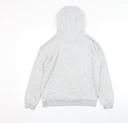 Primark Girls Grey  Cotton Pullover Hoodie Size 10-11 Years  Pullover - California