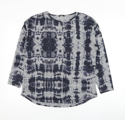 Womens UK Size 12 Roman Grey Pullover Jumper