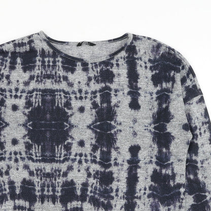 Womens UK Size 12 Roman Grey Pullover Jumper