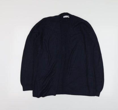 Womens UK Size 12 Papaya Blue Cardigan Jumper