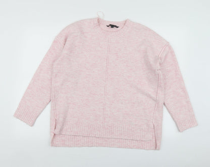 Womens UK Size 12 Bonmarché Pink Pullover Jumper