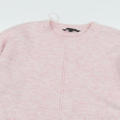 Womens UK Size 12 Bonmarché Pink Pullover Jumper