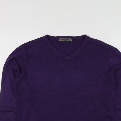 Womens UK Size S Cedar Wood State Purple Pullover Jumper