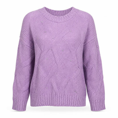 Womens UK Size L George Purple Pullover Jumper