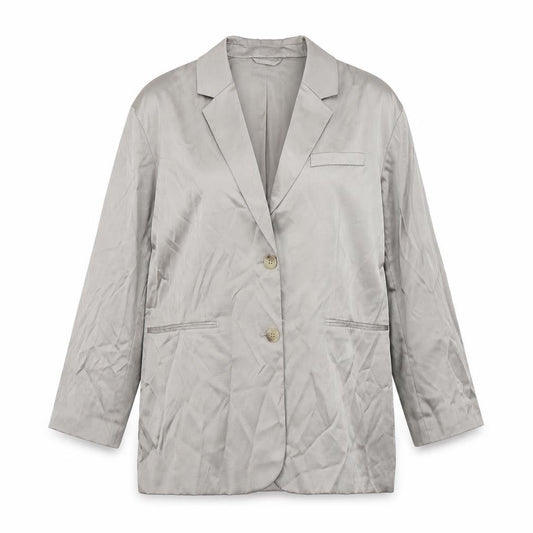 Womens UK Size S H&M Silver Jacket