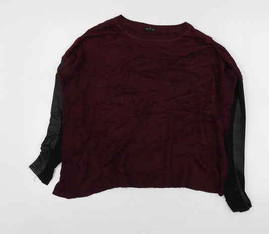 Womens UK Size 36 River Island Red Pullover Jumper