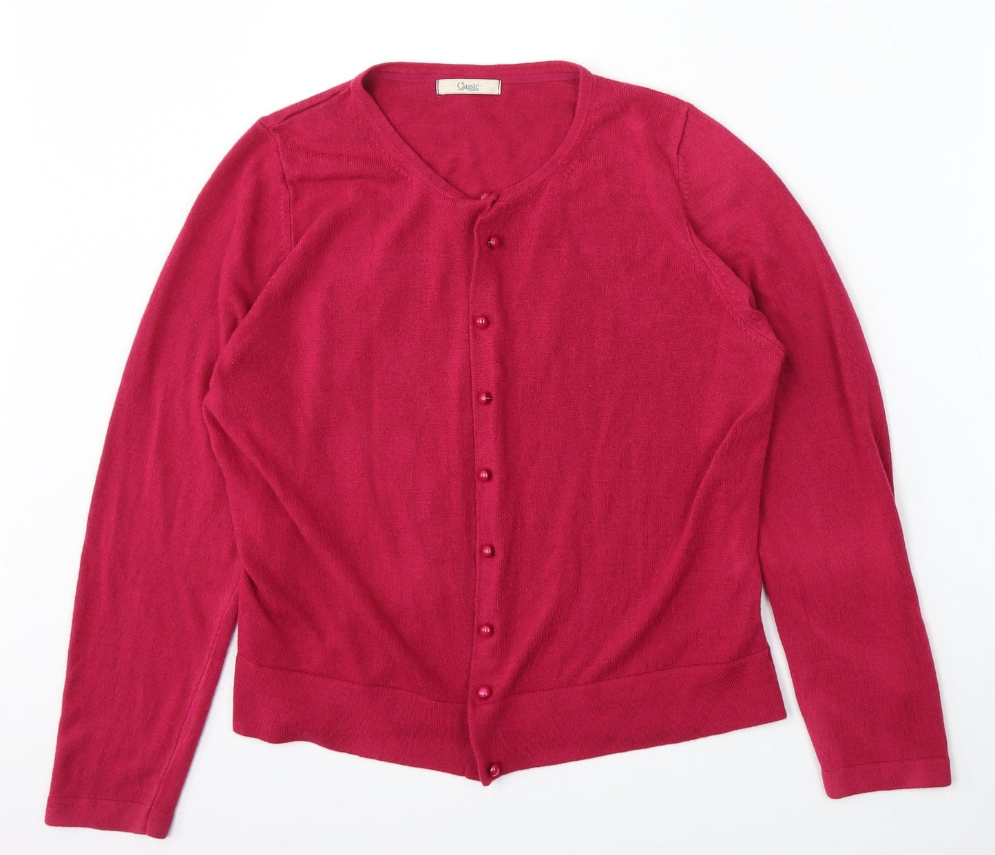 Womens UK Size 16 Marks and Spencer Purple Cardigan Jumper