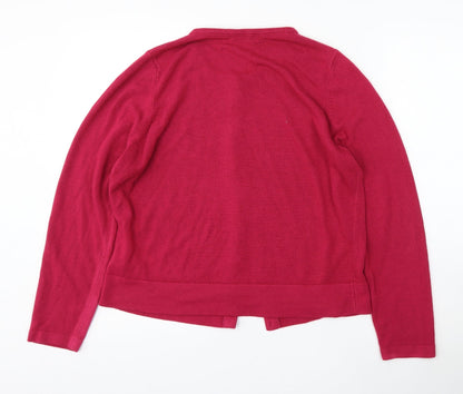 Womens UK Size 16 Marks and Spencer Purple Cardigan Jumper