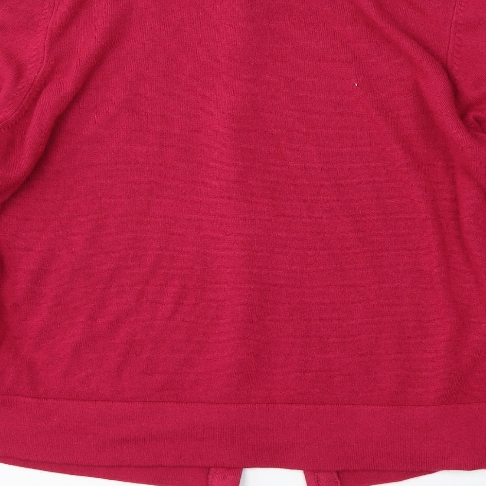 Womens UK Size 16 Marks and Spencer Purple Cardigan Jumper