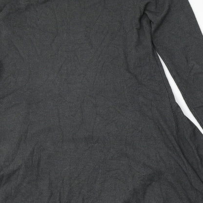 Womens UK Size One Size Studio Grey Pullover Jumper