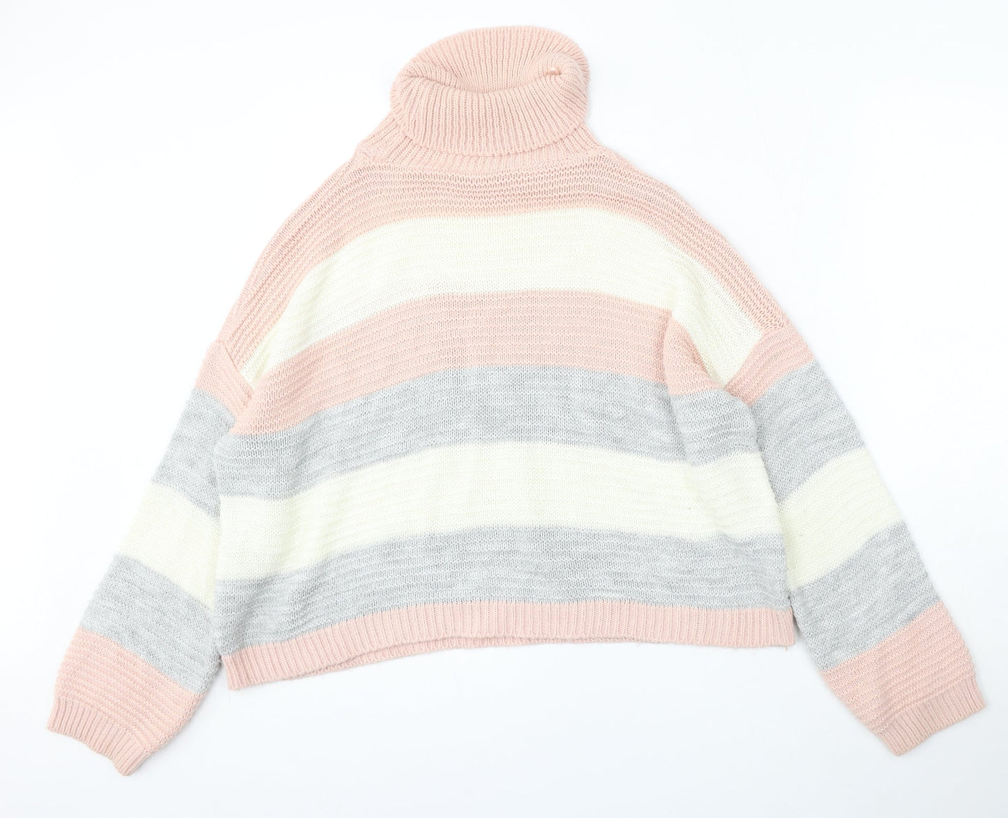 Womens UK Size M Quiz Multicoloured Pullover Jumper