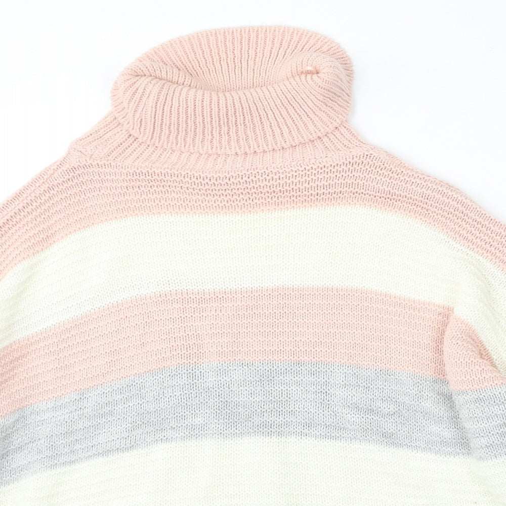 Womens UK Size M Quiz Multicoloured Pullover Jumper