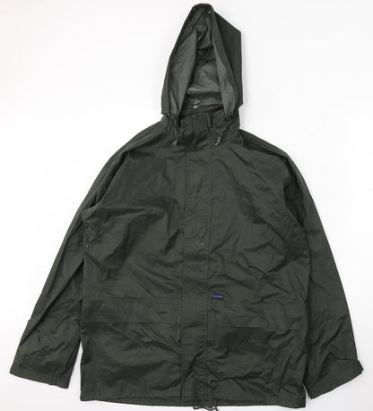 Mens UK Size M Harvey James Green Jacket