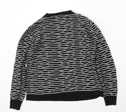 Womens UK Size 14 Topshop Black Pullover Jumper