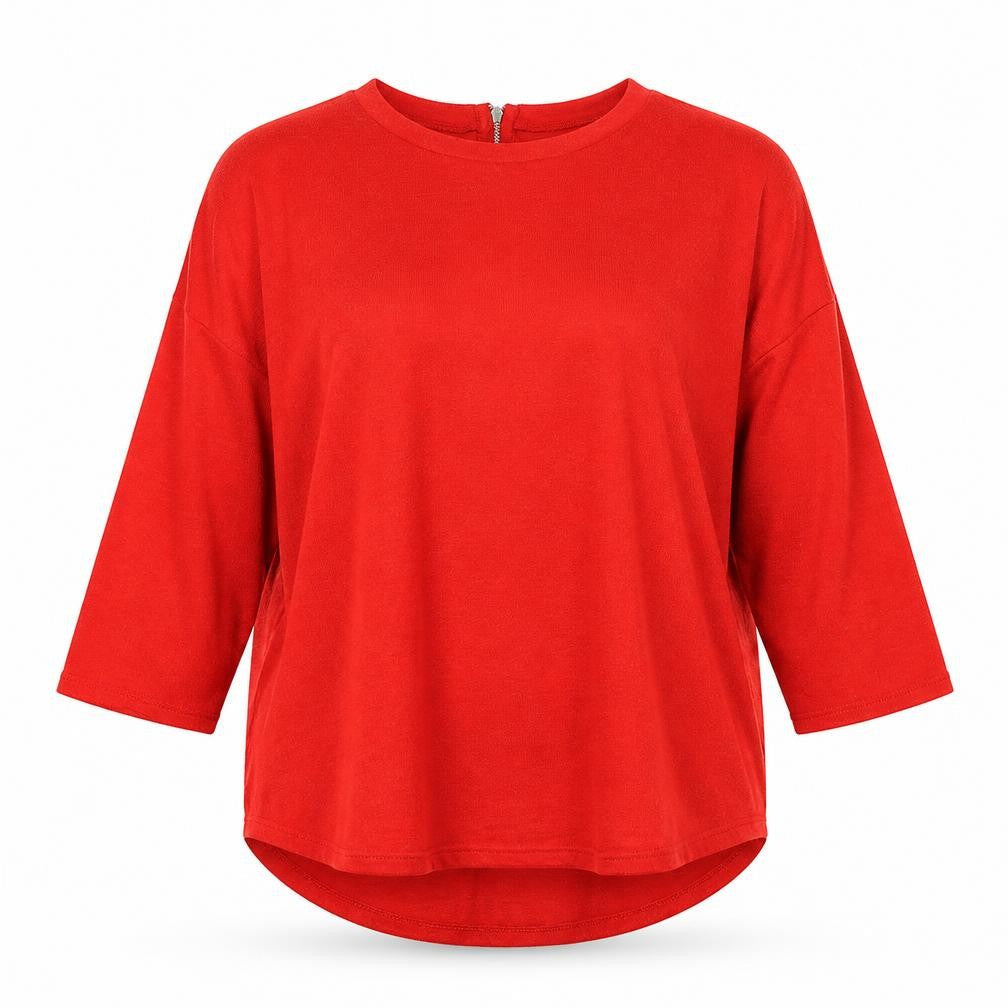 Womens UK Size 12 Primark Red Pullover Jumper