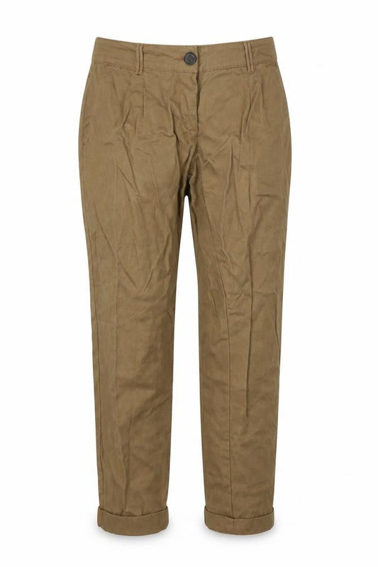 Womens UK Size 12 River Island Regular Fit  Brown Trousers