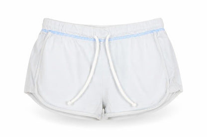 Topshop Womens Blue  Cotton Hot Pants Shorts Size 6  Regular