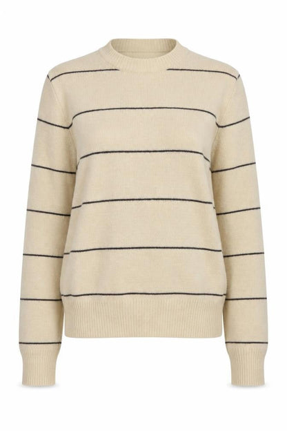 Womens UK Size 12 C&A Beige Pullover Jumper