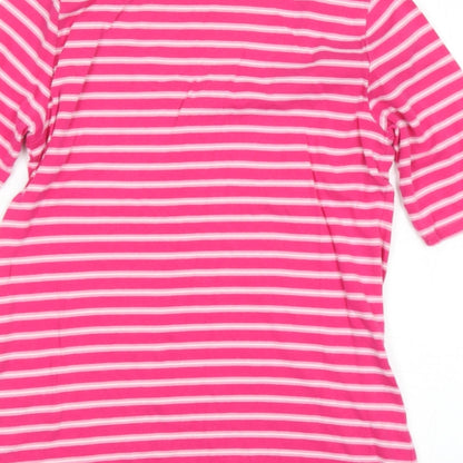 Womens UK Size 10 Marks and Spencer Pink Pullover Jumper