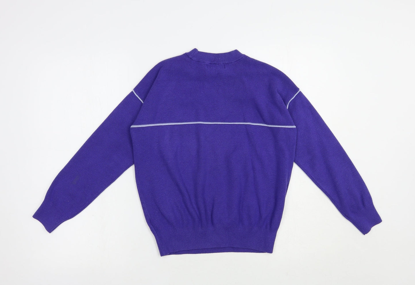 Womens UK Size S Marks and Spencer Purple Pullover Jumper